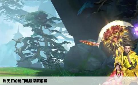 昨天开的蜀门私服深度解析